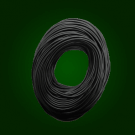 Silicone Wire - 12 AWG - Black (25 Feet)